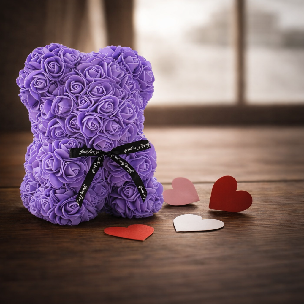 Oso de Rosas Eternas · Amor que dura para siempre